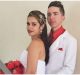 Se casó la pareja de cubanos que se comprometieron en el aeropuerto de Villa Clara