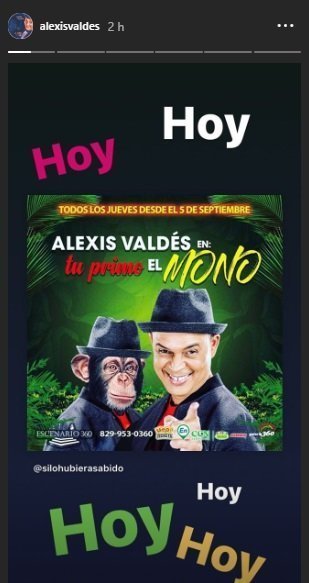 Alexis Valdés estrena en Santo Domingo "Tu Primo el mono"