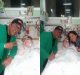 Otto Ortiz sorprende con su visita a niño cubano hospitalizado