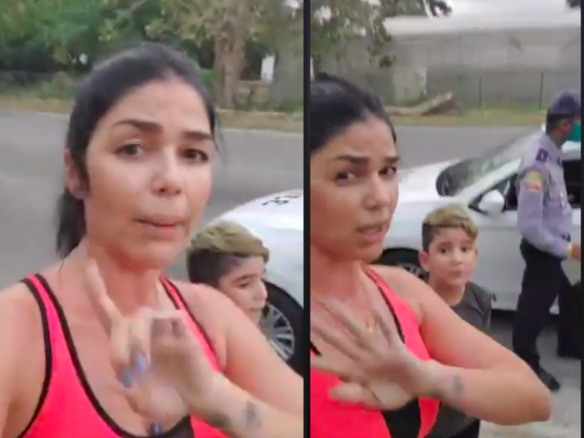 Detienen a madre cubana y a su hijo de siete años por salir a correr sin nasobuco