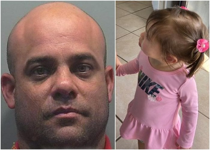 Cubano es acusado en Florida por asesinar a una bebé de 23 meses, hija de su ex pareja