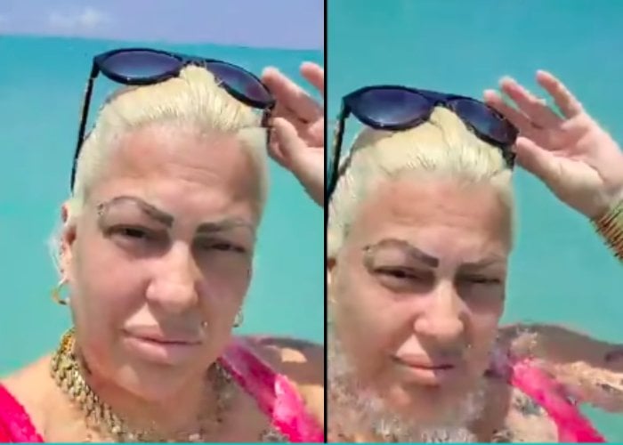 La Diosa de Cuba desafía a las autoridades desde la playa: “Si Pau puede, yo también”