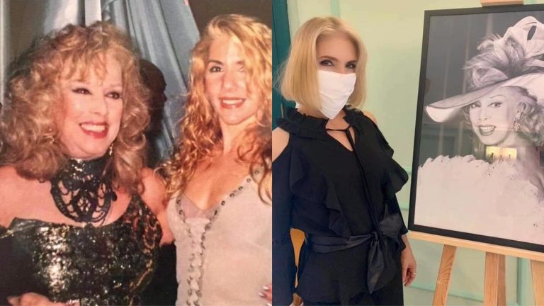 Rebeca Martínez despide a Rosita Fornés en el Teatro Martí: “Hasta siempre linda cubana”