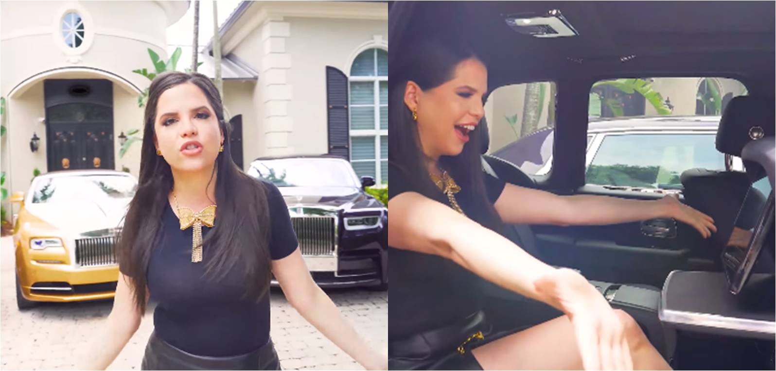 “Mi colección de autos Rolls Royce”: Youtuber cubana muestra cuántos tiene en su casa
