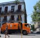 Trabajador de comunales resulta gravemente herido tras derrumbe en Centro Habana