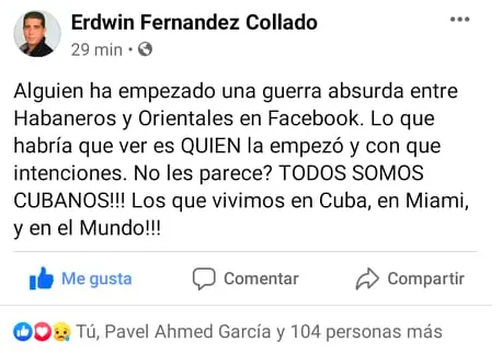 Facebook de Erdwin Fernandez Collado