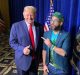 Donald Trump y Alex Otaola se encuentran cara a cara en Miami