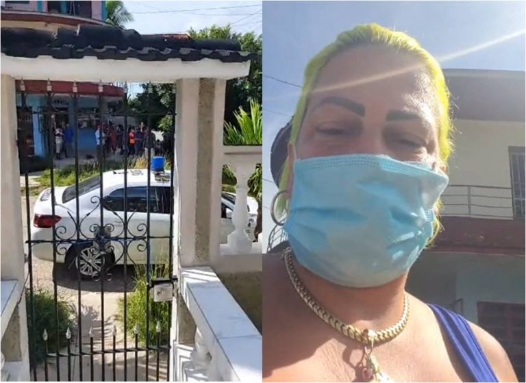 Así fue el enfrentamiento de la Diosa de Cuba con policías del régimen