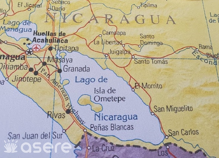 Viajar de Cuba hacia Nicaragua