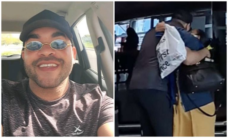 Influencer cubano Abejas Memes se reencuentra con su madre en Sudáfrica
