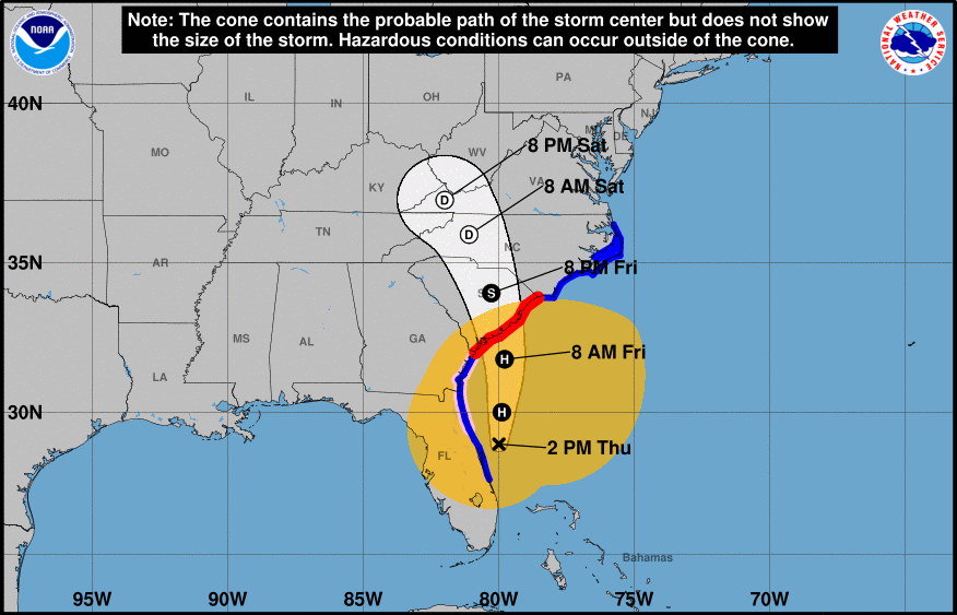 Autoridades confirman la muerte de una persona en Florida a causa del huracán Ian