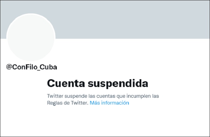 Twitter suspendió la cuenta del programa televisivo Con Filo