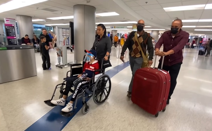 El niño cubano con leucemia, José Camilo, llega a EEUU tras recibir visa humanitaria