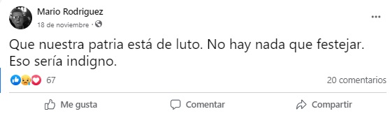 Actor cubano Mario Rodrígez asegura que su cuenta fue “hackeada” tras criticar la situación en Cuba