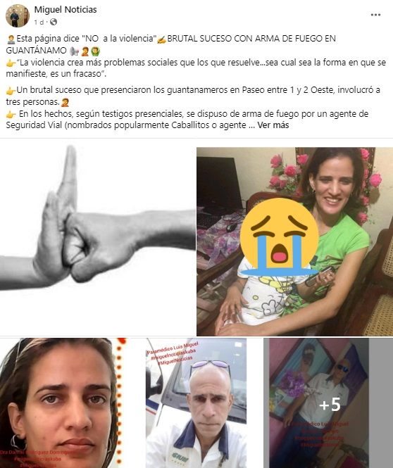 Agente de la PNR asesinó a una doctora en Guantánamo