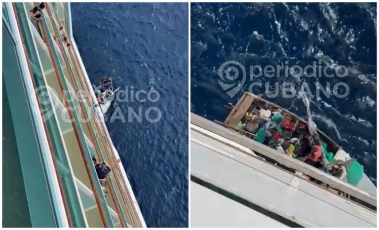 Crucero de lujo rescata a balseros cubanos de Camagüey cerca de las Bahamas