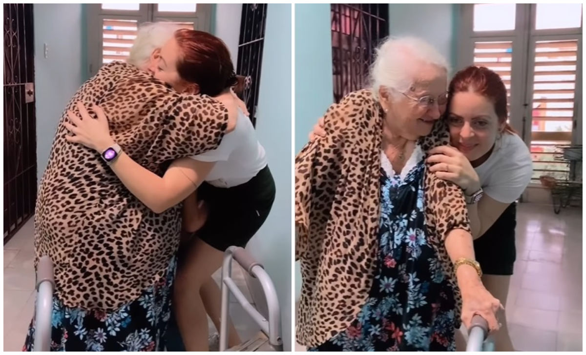 Claudia Valdés viaja a Cuba con su hija para ver a su abuela