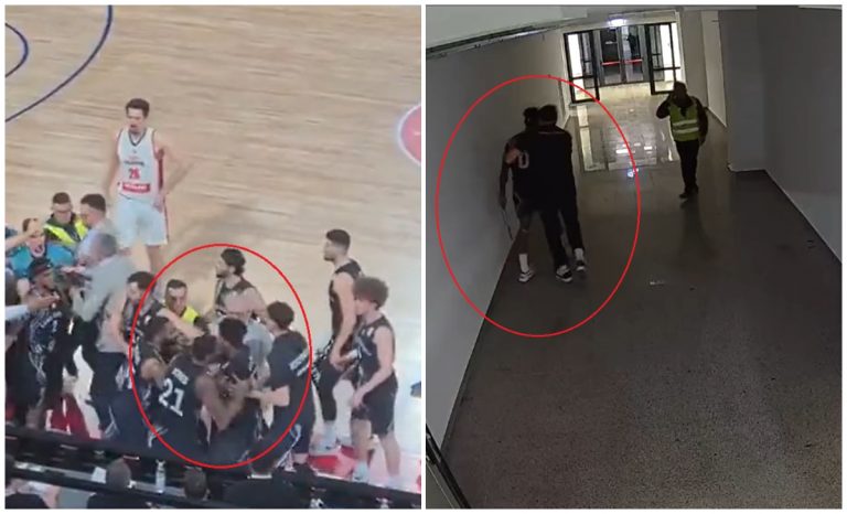 Basquetbolista cubano es expulsado tras pelea y regresa a la cancha con un tubo de metal