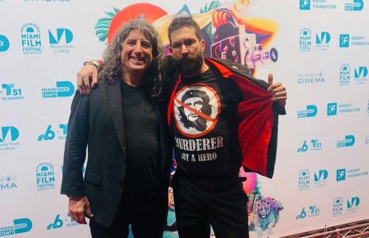 Ricardo Becerra y Lilo Vilaplana en el MFF. (Foto. Ricardo Becerra- Facebook)