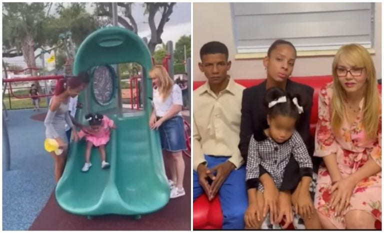 Niña cubana separada de su familia al llegar a EEUU recibe parole