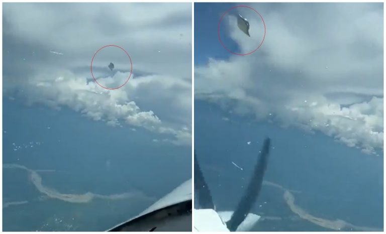 Piloto grabó supuesto OVNI en los cielos de Colombia