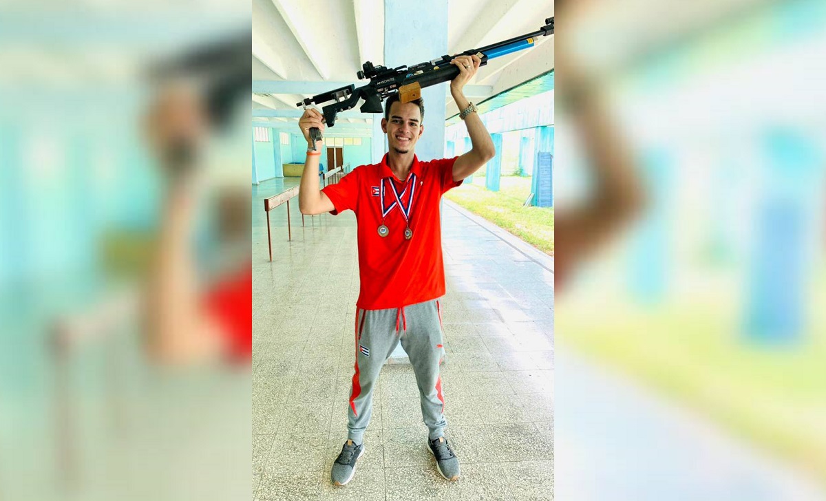 Joven atleta cubano de tiro deportivo abandona la delegación en España