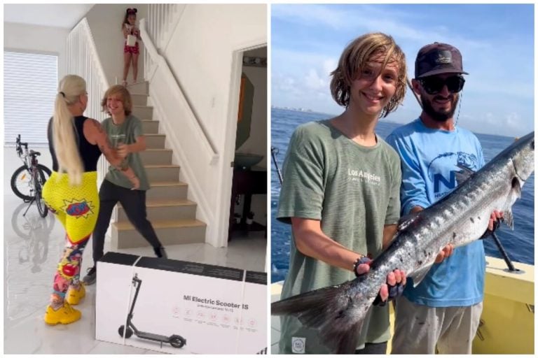 La Diosa celebra el cumpleaños de su hijo con un divertido día de pesca