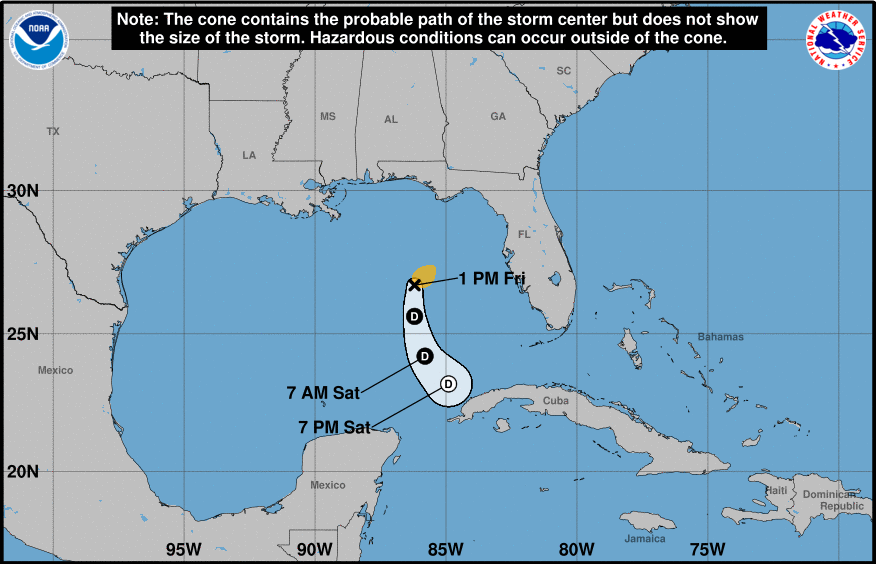 Se forma Arlene, la primera tormenta tropical de la temporada ciclonica 2023