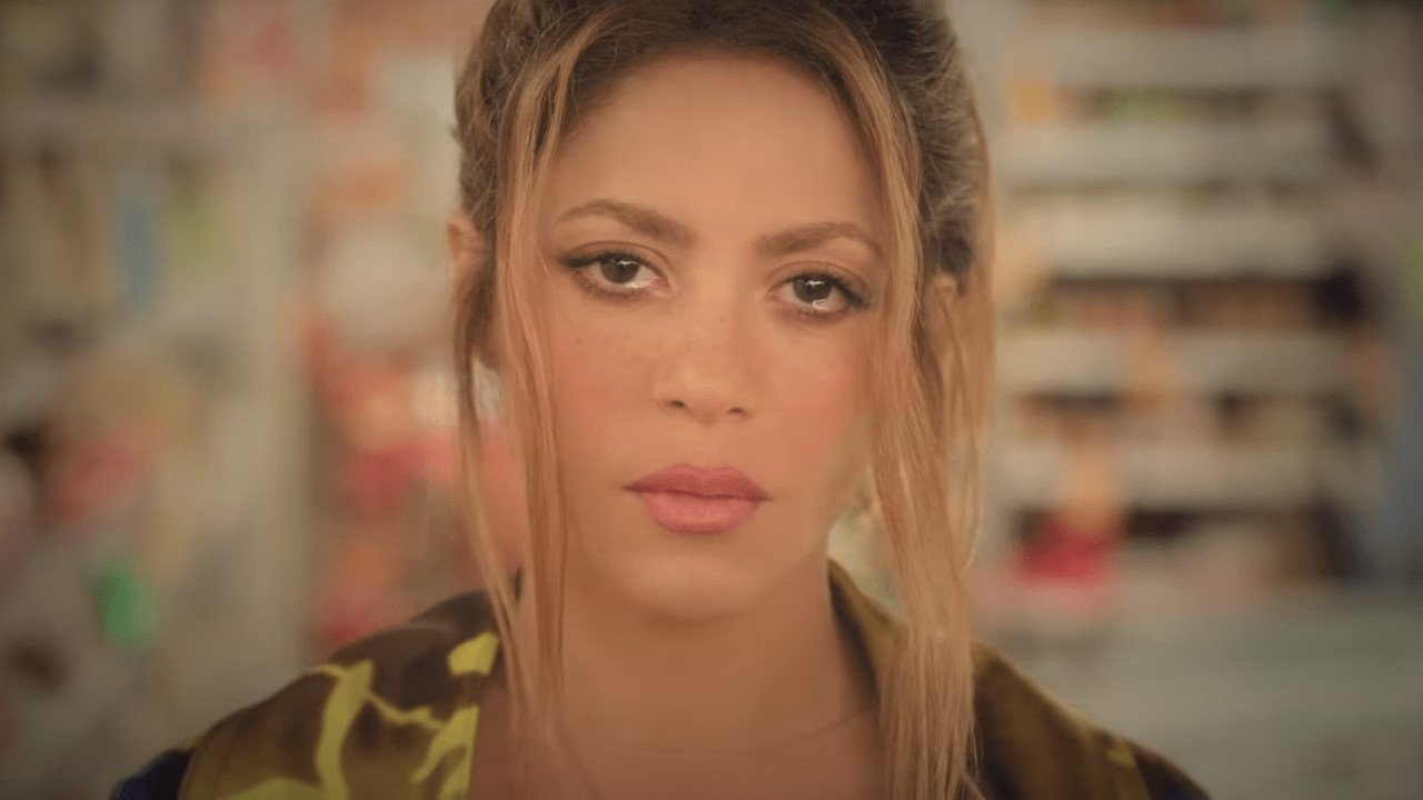 Shakira. (Captura de pantalla: Shakira- YouTube)