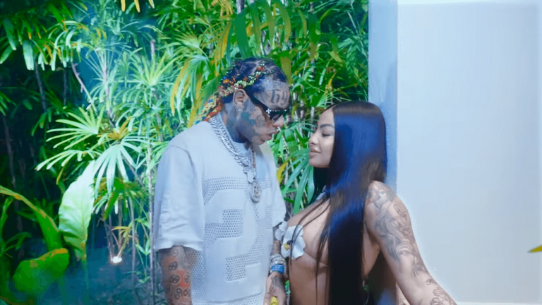 Tekashi 6ix9ine y Lenier Mesa estrenan ‘Dueño’ con Yailin como modelo
