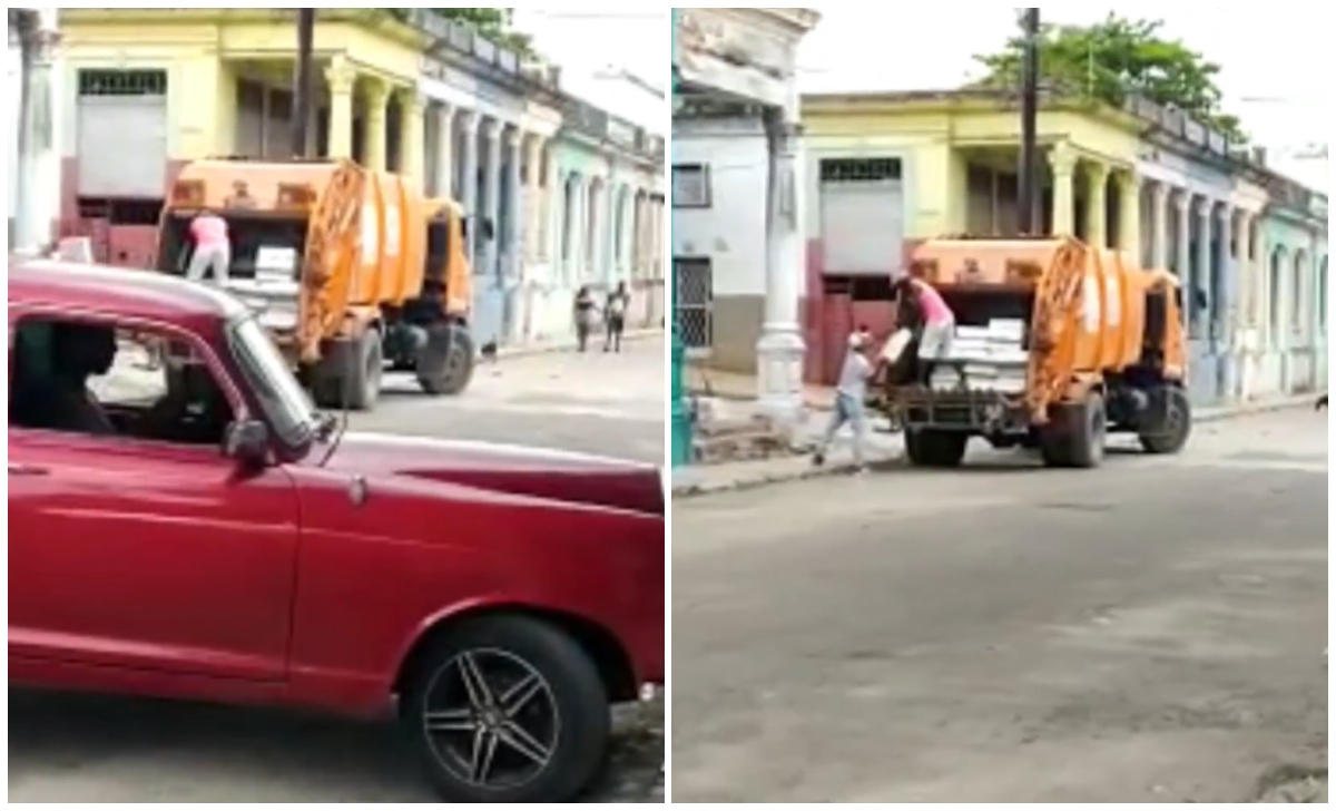Administrador de La Habana fue arrestado por transportar pollo en camión de basura
