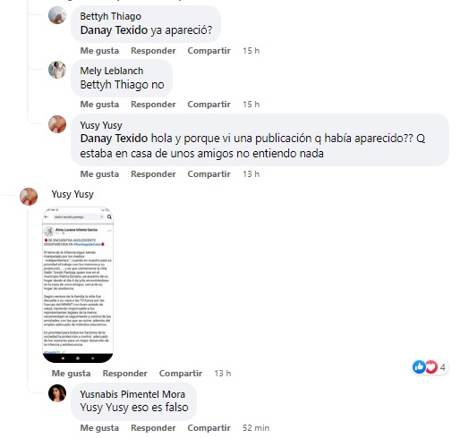 Piden ayuda en redes para localizar a una adolescente desaparecida en Santiago de Cuba. 