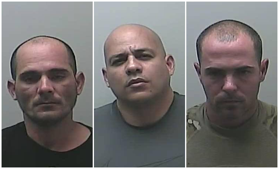 Cubanos arrestados en Michigan tras intento fallido de robo. (Foto: Midland City/County Police/EMS Scanner PAGE-Facebook)