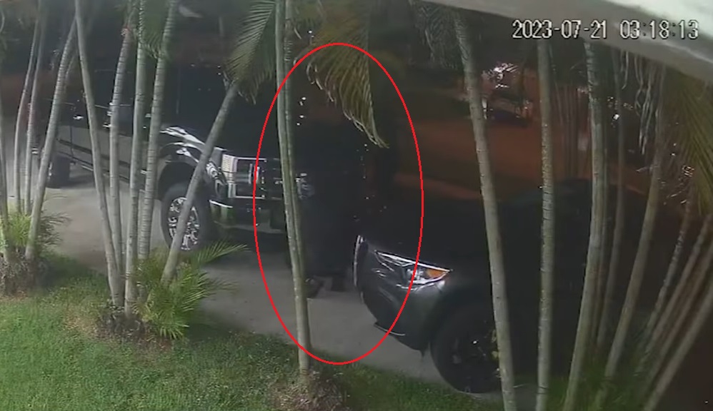 Cubano denuncia robo de camioneta. (Captura de pantalla: AmericaTeVe Miami-YouTube)