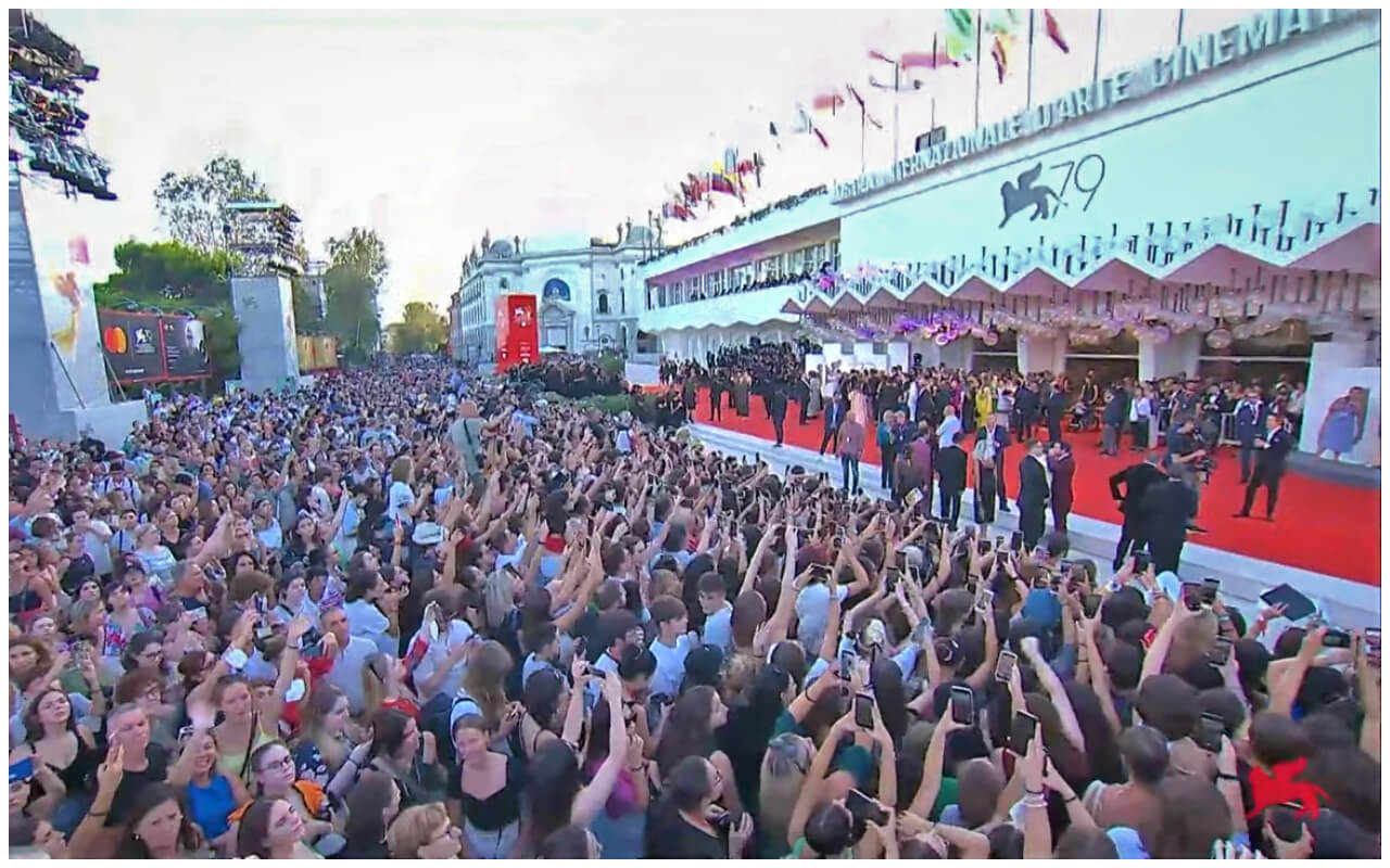 Festival de Venecia. (Captura de pantalla: Golden Globes- YouTube)