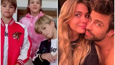 Hijos de Shakira tienen un apodo para Clara Chía. (Captura de pantalla: Motivate- YouTube/ Piqué- Instagram)