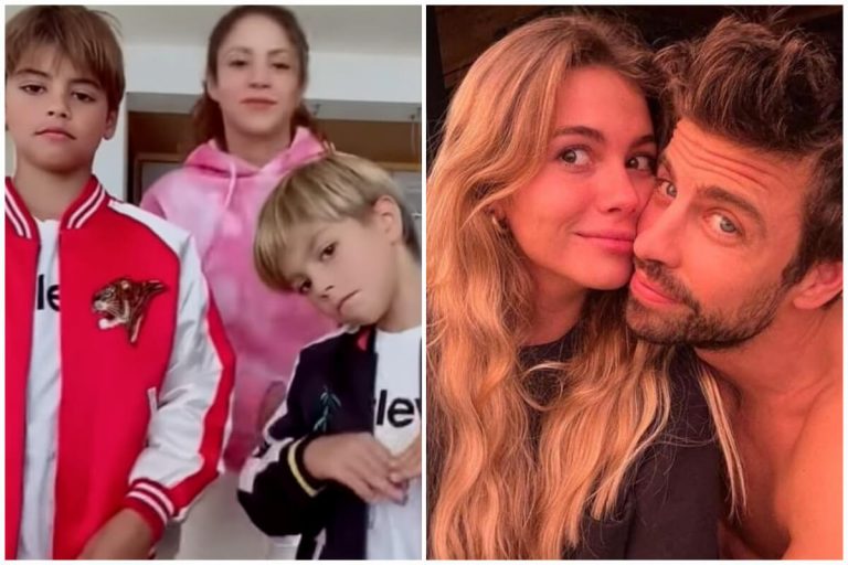 ¡Piqué está furioso! Este es el apodo de los hijos de Shakira para Clara Chía