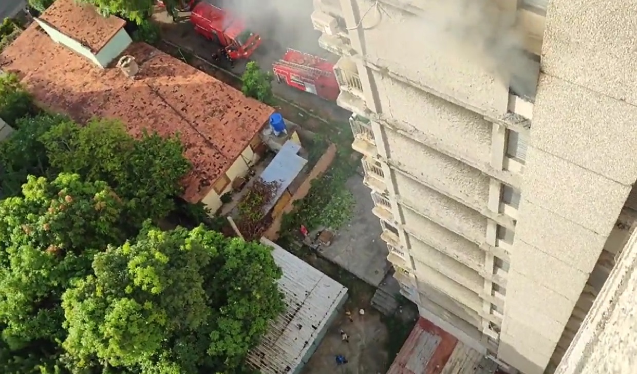 Intento de suicidio provoca fuerte incendio en La Habana