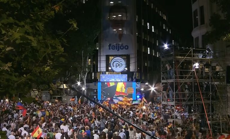 Partido Popular gana las elecciones en España