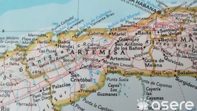 Mapa de la provincia de Artemisa.