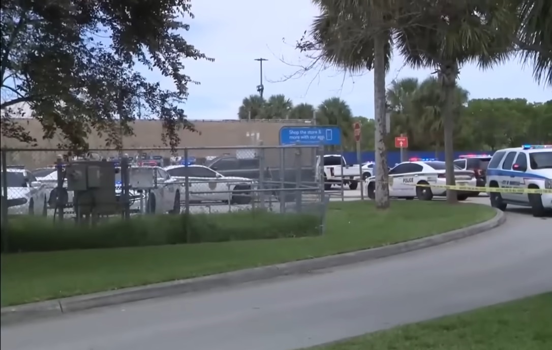 Tiroteo en Walmart de Miami-Dade. (Captura de pantalla: WPLG Local 10-YouTube)