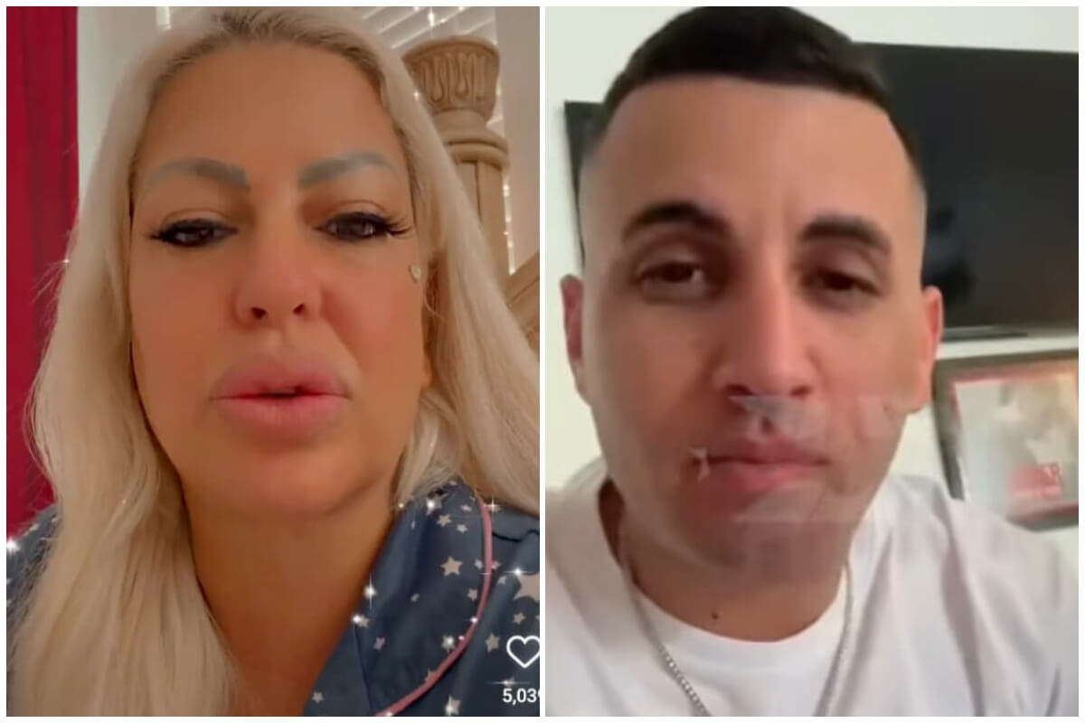 La Diosa de Cuba y Lenier Mesa. (Captura de pantalla Instagram: Diosa Cuba/ Mcm Cuba)