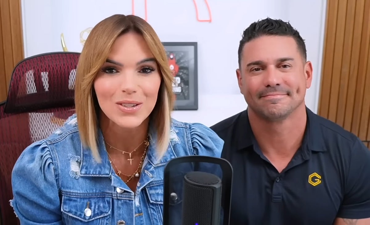 La exconductora de Telemundo y su esposo.