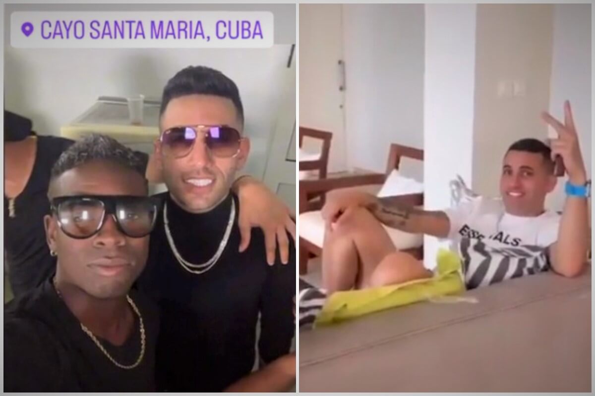 Lenier Mesa llega a Cuba. (Captura de pantalla: MdmCuba- Instagram)