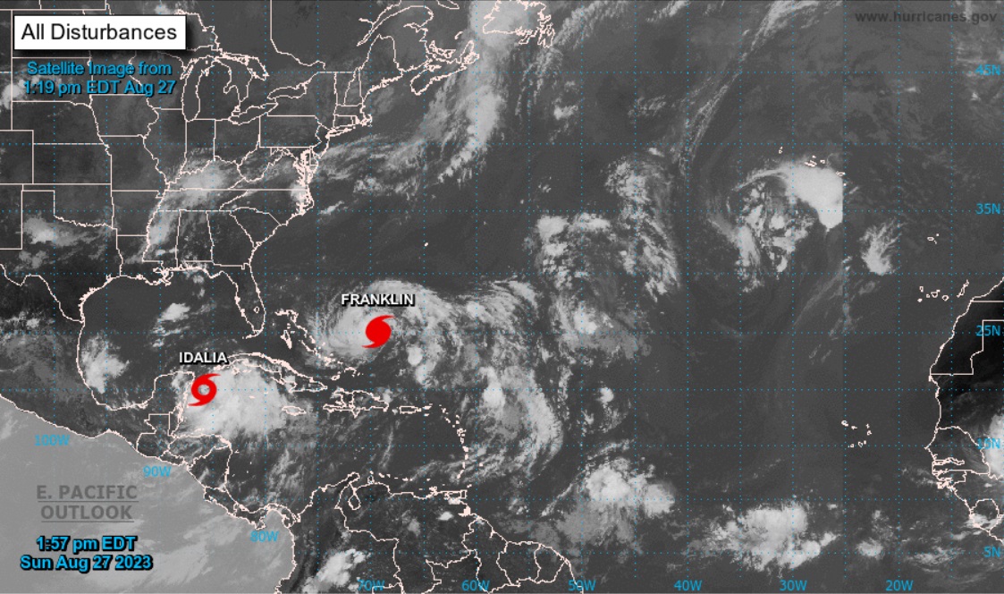 Se forma la tormenta tropical Idalia: podría afectar el occidente de Cuba