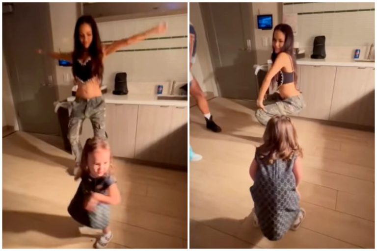 Critican a Natti Natasha: llevó a su bebé a un concierto de Karol G y la puso a “perrear”
