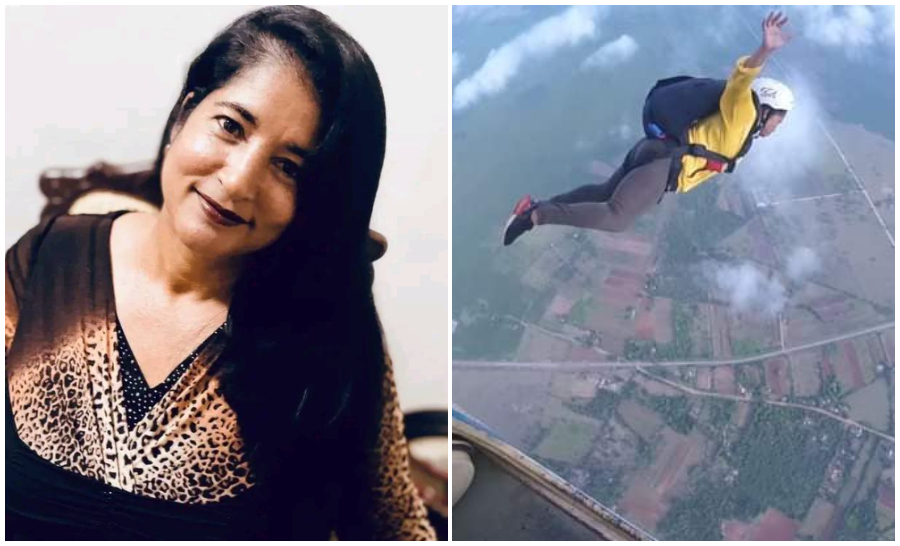 Granma: profesora pierde la vida tras lamentable accidente en paracaídas. (Foto: Rafaela Noriega Corrales y Yoan Sanchez Ramos-Facebook)