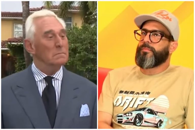 Alex Otaola contrató a Roger Stone, asesor de campaña de Trump: afirma que “va ganando”