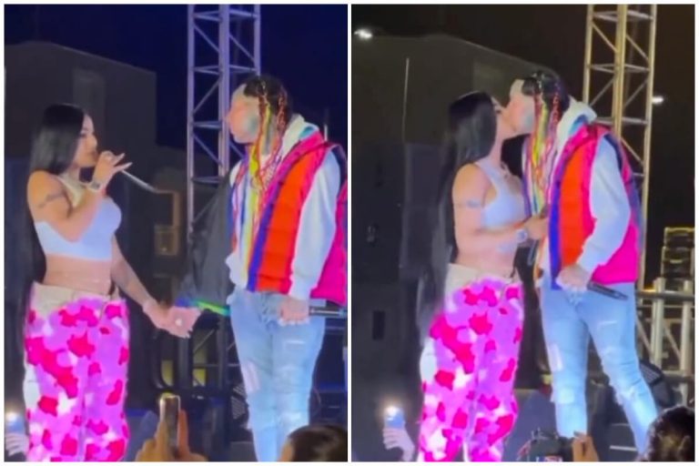 Yailin y Tekashi se declaran su amor en Cuba: comparten su primer beso como pareja