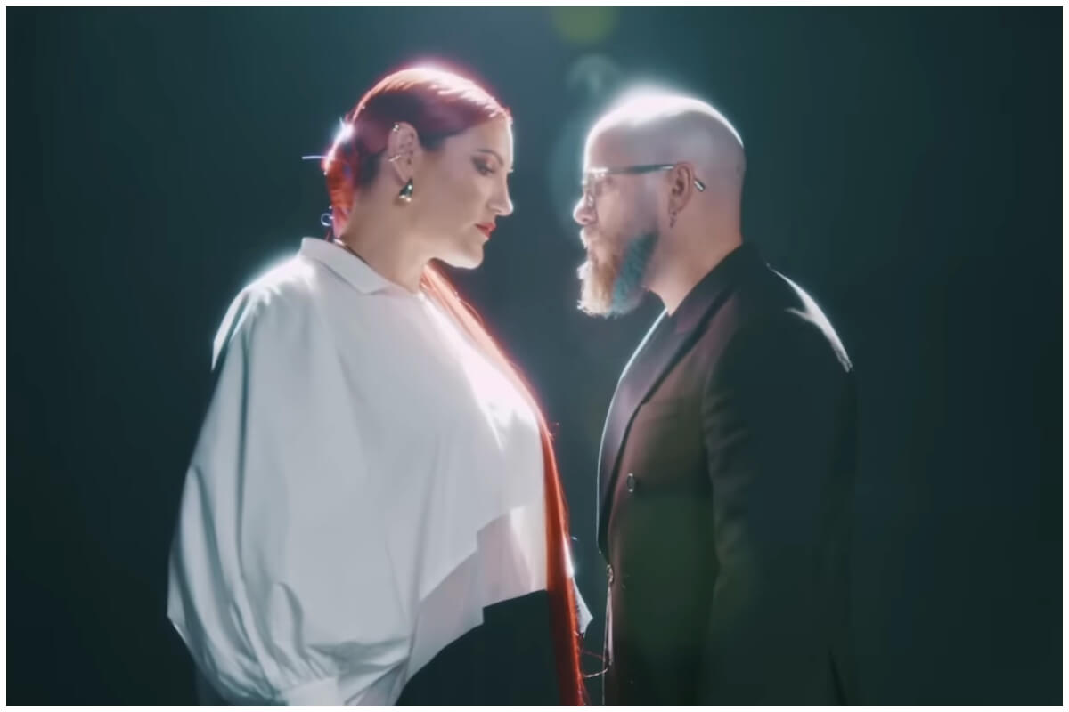 Beatriz César y Ángel Pututi. (Captura de pantalla: Beangel- YouTube)